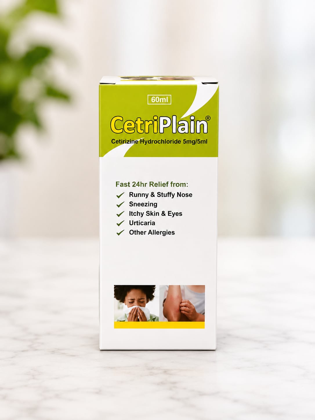 CETRIPLAIN 60M L( CETRIZINE)
